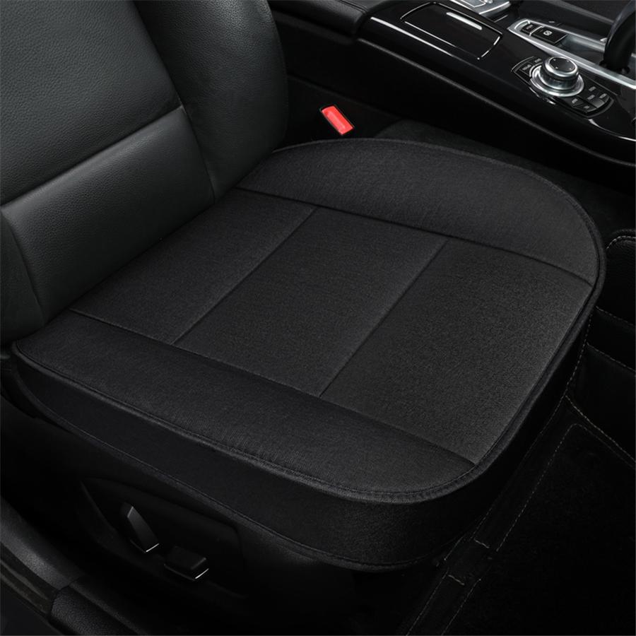 Linen cushion single front seat (pair)-YY black