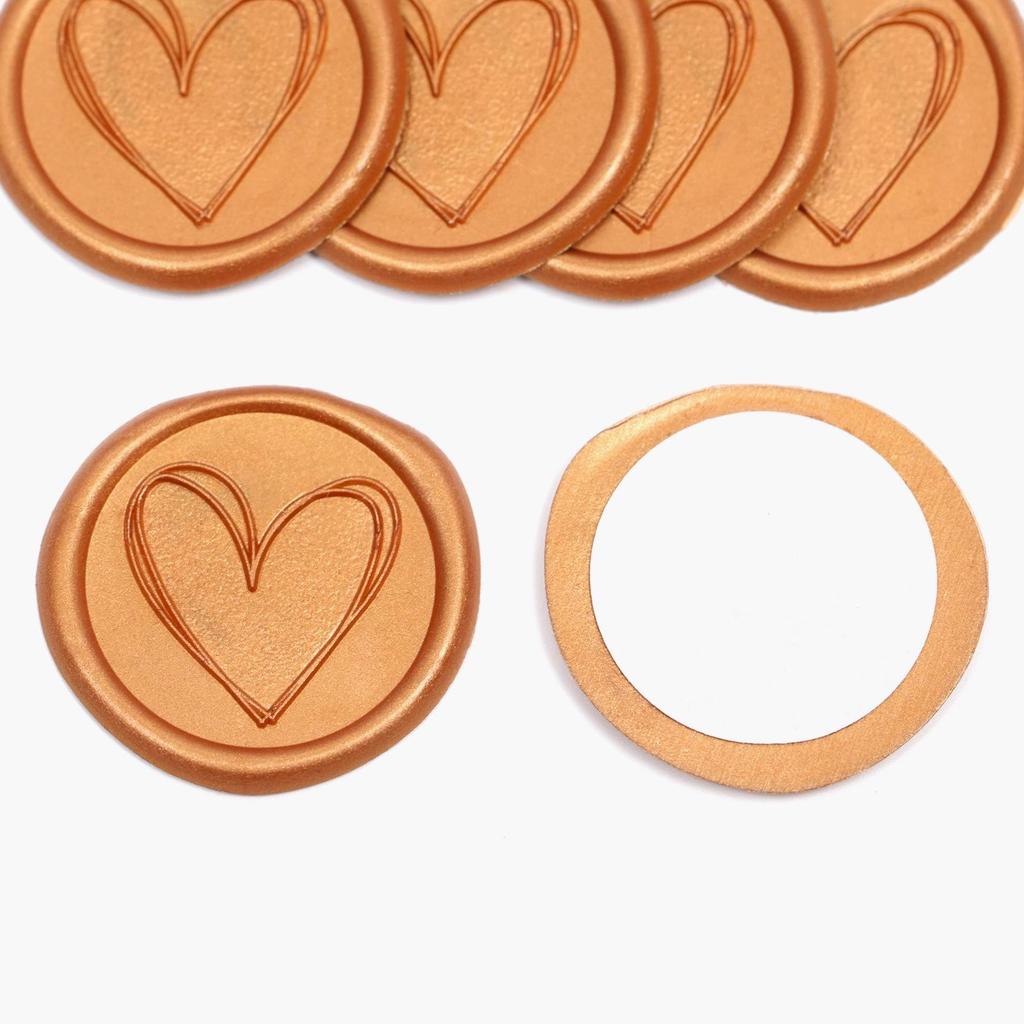 Wax Seal Stamp Kit: Embossed Stamp, Sealing Wax, Stickers for Envelopes, Postcards, Love Letters, and Gifts