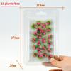 22pcs/set Multicolors DIY Miniature Garden Decor Plastic Landscape Wargame Grass Tufts