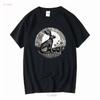 Full Moon Rabbit T Shirt Lover Bunny Desert Hare Mom Dad Long Or Short Sleeves Vintage Washed Fashion Streetwear
