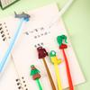 48 pièces Stylo Neutre à Bascule Design Requin Mignon Singe, Papeterie Prix Étudiants, Cadeau Créatif, Convient pour l'Écriture Scolaire Signa Employés de Bureau