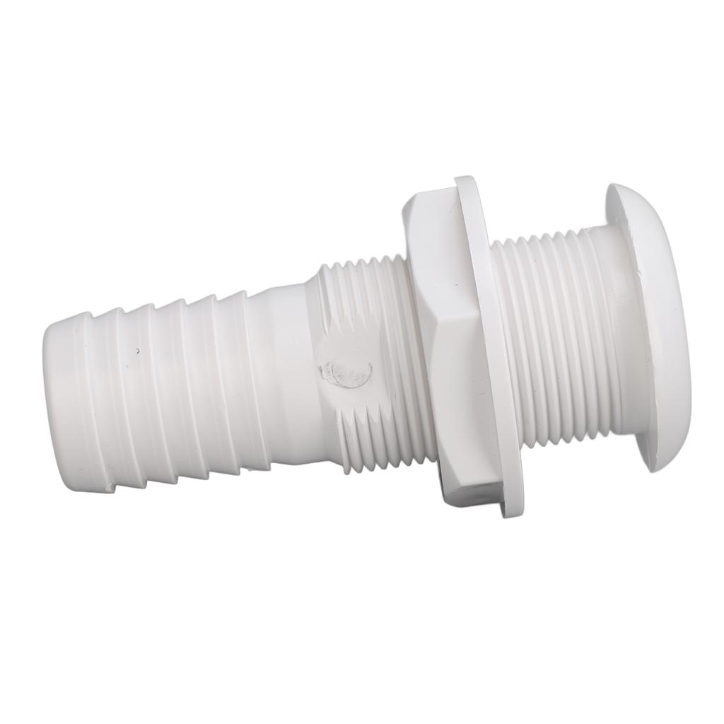 Boat Through Hull Connector 29mm Outlet   Drainage Straight Drain Outlet Fittings Boat Plumbing Fittings