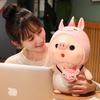 Kawaii Pig Plush Toy Stuffed Animal Piggy Cosplay Bunny Unicorn  Dinosaur Sunflower Plushie Doll Pillow Room Decor Birthday Gift