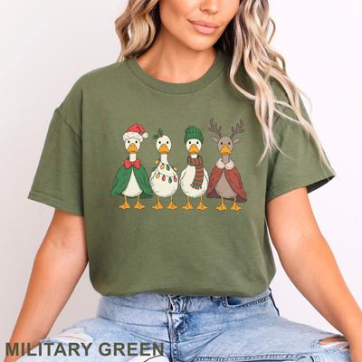 Silly Goose Christmas Shirt, Christmas Shirt, Goose Christmas Shirt, 203717