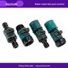 Rubber-Coated 6-Point Bidirectional Water Hose Connector Valve