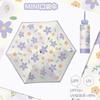 Mini Umbrella Vinyl Thickened Sunscreen UV Protection Sun Umbrella Portable Small Weather and Rain 50% Umbrella Wholesale