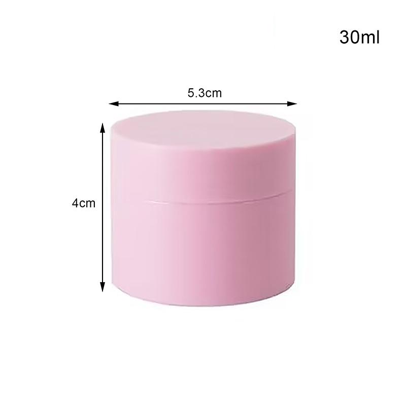 Empty 5/15/20/30/50Ml Travel Small Covers Plastic Cosmetic Pot Jars With Lids For Face Cream Lip Balm Containers Makeup Box