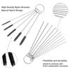 Carburetor Cleaning Kit, Premium Torch Tip Cleaner, Stainless Steel Carburetor Carbon Dirt Jet Removal Cleaner, 13 Cleaning Wire Set + 10 Cleanin