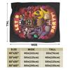 FNAF At Freddys Let's Party Blanket Velvet Autumn/Winter   Multifunction Super Warm Throw Blanket for Sofa Office Bedspread