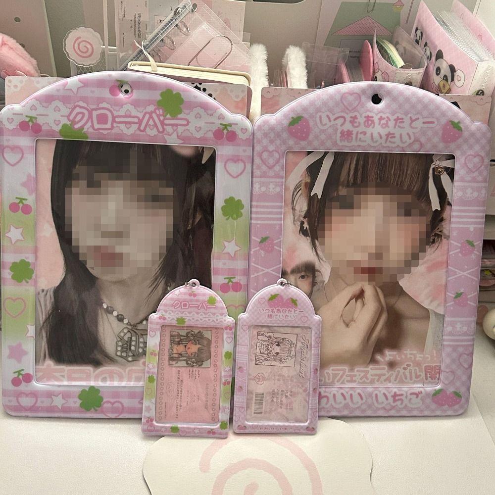 

Обкладинка для карток A4 INS Korea Idol Photo Protective Cover Креативний тримач для фотокарток Oni