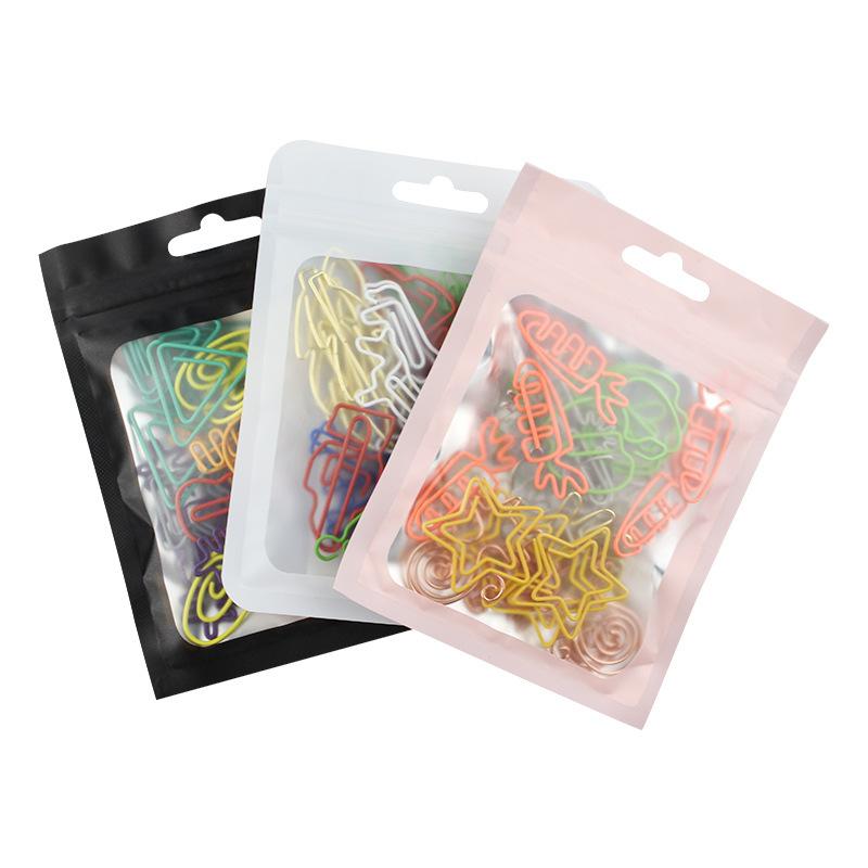 

30 шт. Кавайные скрепки для бумаги Закладка Канцелярские товары Скрапбукинг Гаджет Школьные принадлежности Офис Милый Органайзер для стола Аксессуары