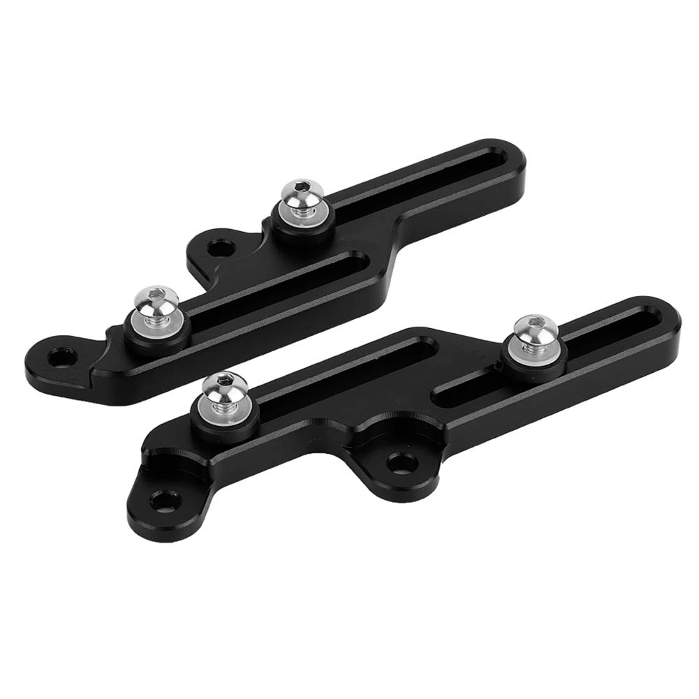 Motorcycle Windscreen Adjuster for NC700X/NC750X (2012-2015) Windshield Bracket (Black) (18*9*3cm)