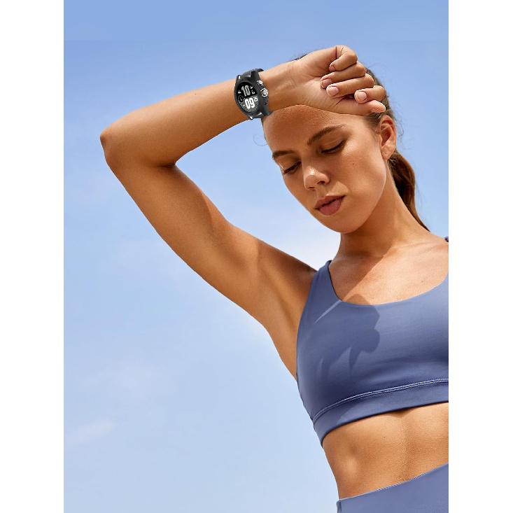 [2 Pack] Case for Ticwatch Atlas Smartwatch,a Hollow-Out Design,Shockproof,BOVUGAC All Around PC Protective Case Cover for Ticwatch Atlas Watch