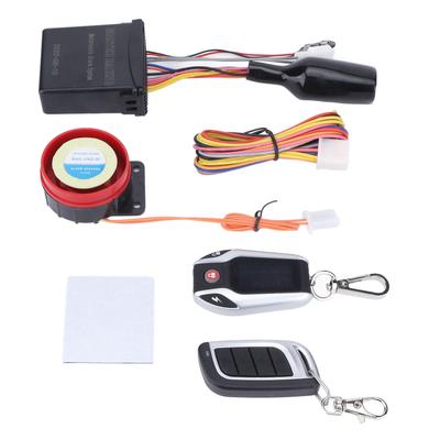 Sistema de Alarme de Motocicleta Bidirecional Alto-falante 105‑125db Travamento Desbloqueio Automático Chave Remota À Prova d'Água para Veículos Elétricos