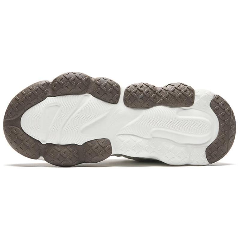 Anta Durable Breathable Low-Top Casual Shoes Women's White Brown Green Sneakers 122438886-6