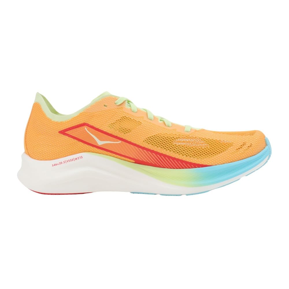 HOKA Cielo Road Running Orange Perfect for Club and Races Size Shoes, (1143490-SYJ), Men's, Breathable, Lightweight, Training, Activities, Marathons,