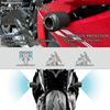 For BMW f900xr F900XR 2020 2021 2022 2023 2024 2025 2026 Motorcycle Frame Sliders Crash Protection Aluminum+Nylon Fiberglass