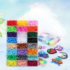 5mm Fuse Beads Kit 24 Colors Ironing Paper Perler Beads for Kids DIY Beading Toy