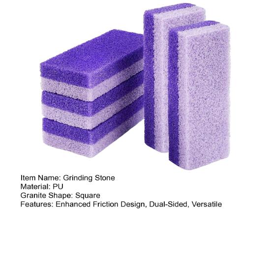 Foot Pumice Stone with Stripes Double-Sided Hard Skin Callus Remover And Exfoliator Professional Pedicure Tool for Feet
