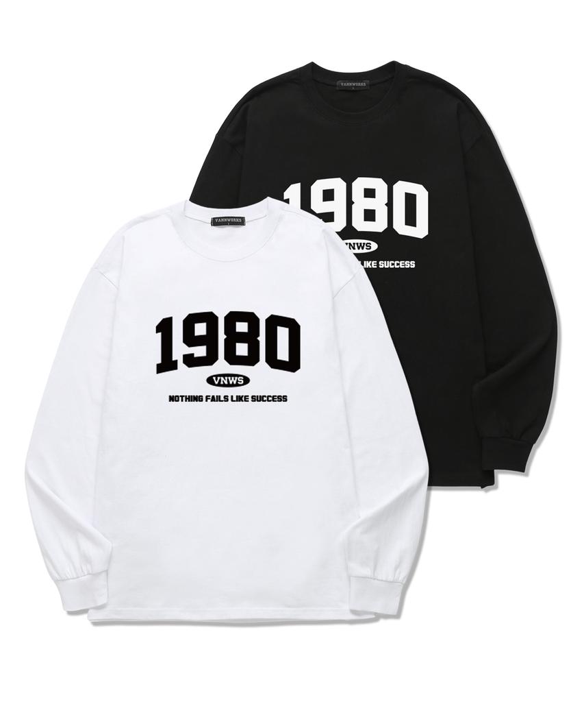 VANNWORKS 1980 Logo Long Sleeve (Vls0067) White