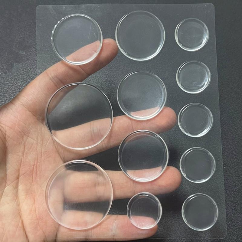 6Pcs Drum Dampeners Gels Pad Silicones Drum Silencers Soft Drum Dampening Gels Pad Drum Mutes Pad for Drums Tone Control