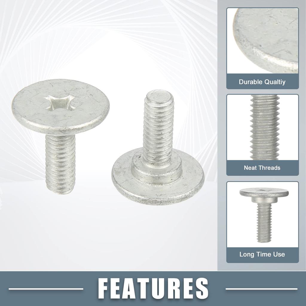 A ABSOPRO Fastener Clamp Fairing Clip Engine Shield Cover Bolts 90105-TBA-A00 Cover Bolts Pin