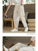 2024 Summer Men's Korean Style Casual Cotton Linen Pants: Loose, Straight-Leg, Chinese Style Cropped Trousers
