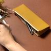 Genuine Leather Pencil Case for Pens and Simple Design for Suitable for Men and Slim, Compact, Pencils. High-quality, Stationery. Women.