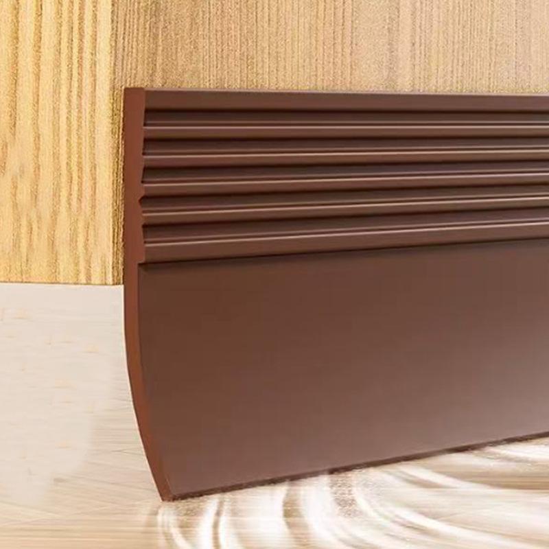 1Pz 1m/39.37inch Striscia Sigillante per Fondo Porta - Weatherstrip Flessibile in TPE | Antivento, Antipolvere, Antipioggia, Riduzione del Rumore | Autoadesiv