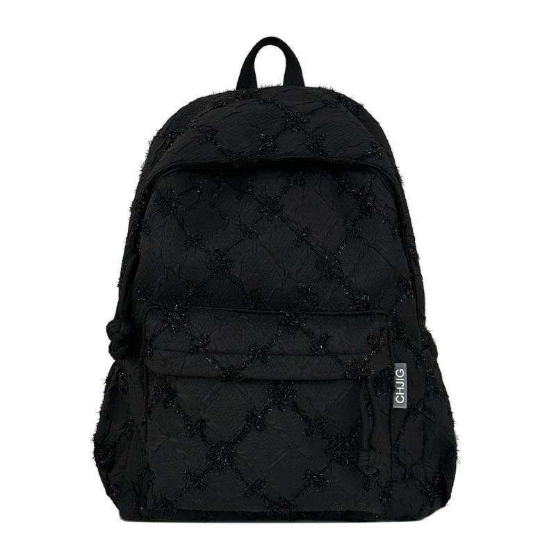 Girls backpack dopamine candy color junior high school students light shopping travel large capacity backpack