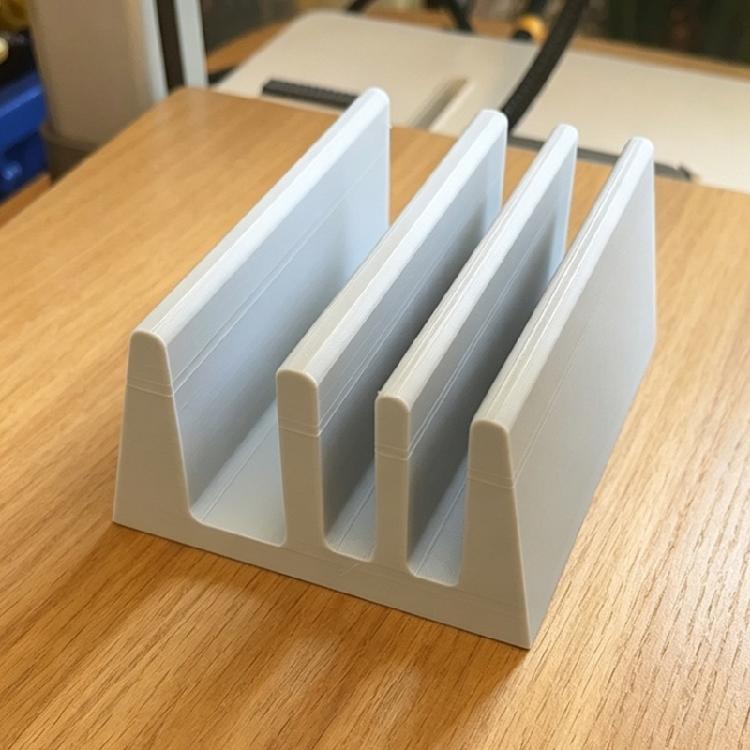 Mini 3D Printed Cutboard Shelf Holder With Wide Base For Stability Perfect For Apartments And Small Kitchens