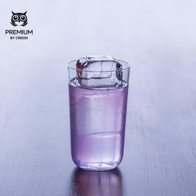 

PLD302 CRISON Japanese style minimalist crystal glass cup, Highball cup, juice cup, bar cocktail cup, American iced coffee cup 430ml