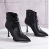 Fashion 2024 Hot Sale Ladies Shoes Side Zipper Women's Boots Fashion Pointed Toe Office and Career High Quality Solid Ankle Bootszapatos