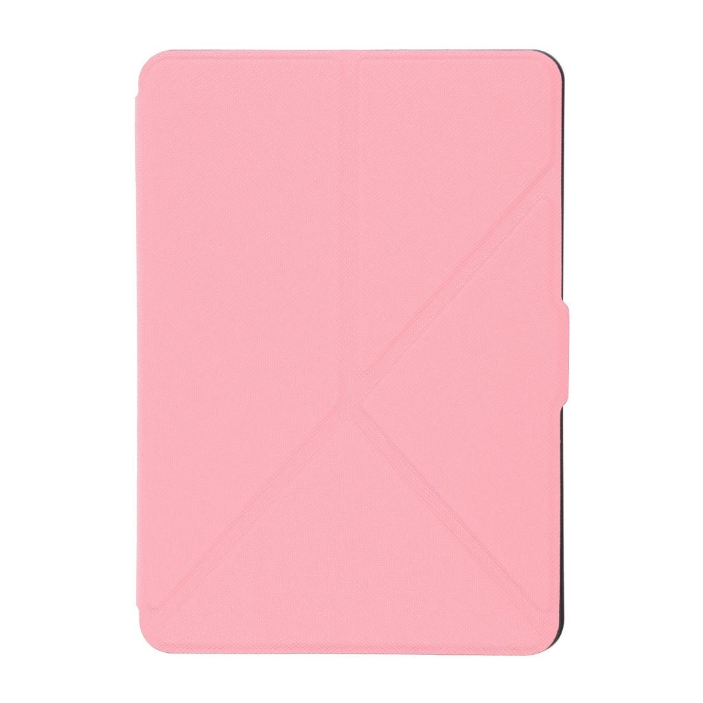 Protective Case Deformed Pattern EBook Reader PU Leather Cover for 1Celsius2Celsius3(Pink )