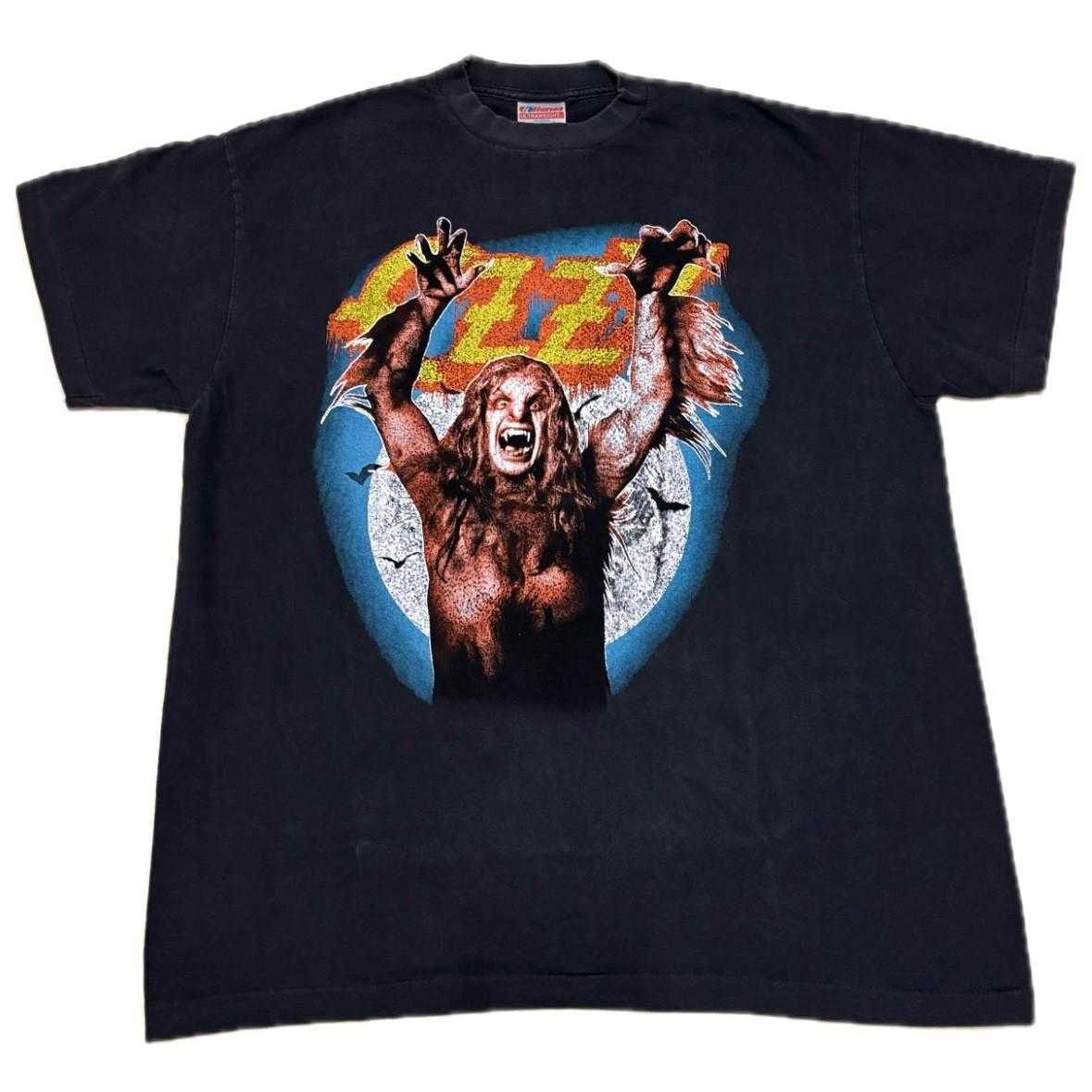 OZZY Osbourne RULES Bark at the Moon 1984 Vintage XL Single Stitch Shirt REPRINT M