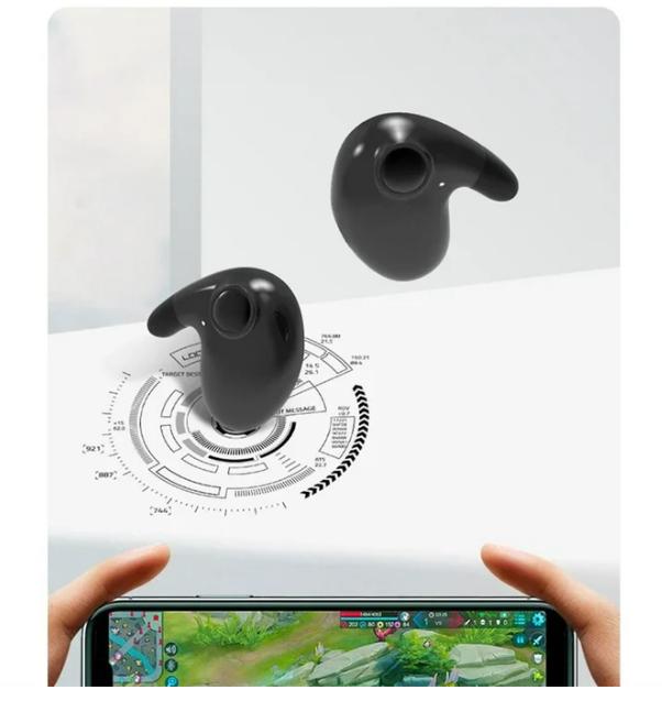 Invisible Sleep Wireless Earphones Ipx5 Waterproof, Bluetooth 5.3 Earphones with Wireless Charging Box Touch Control