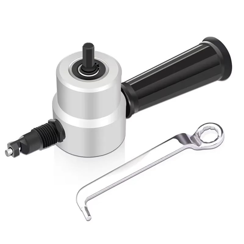 Zmart Nibbler Drill Metal Hand Hole Free Metal Sheet Cutting Attachment, Cutter, Shear, Drilling, Cutting,