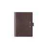Genuine Leather A5 Business Planner Binder - Retro Style