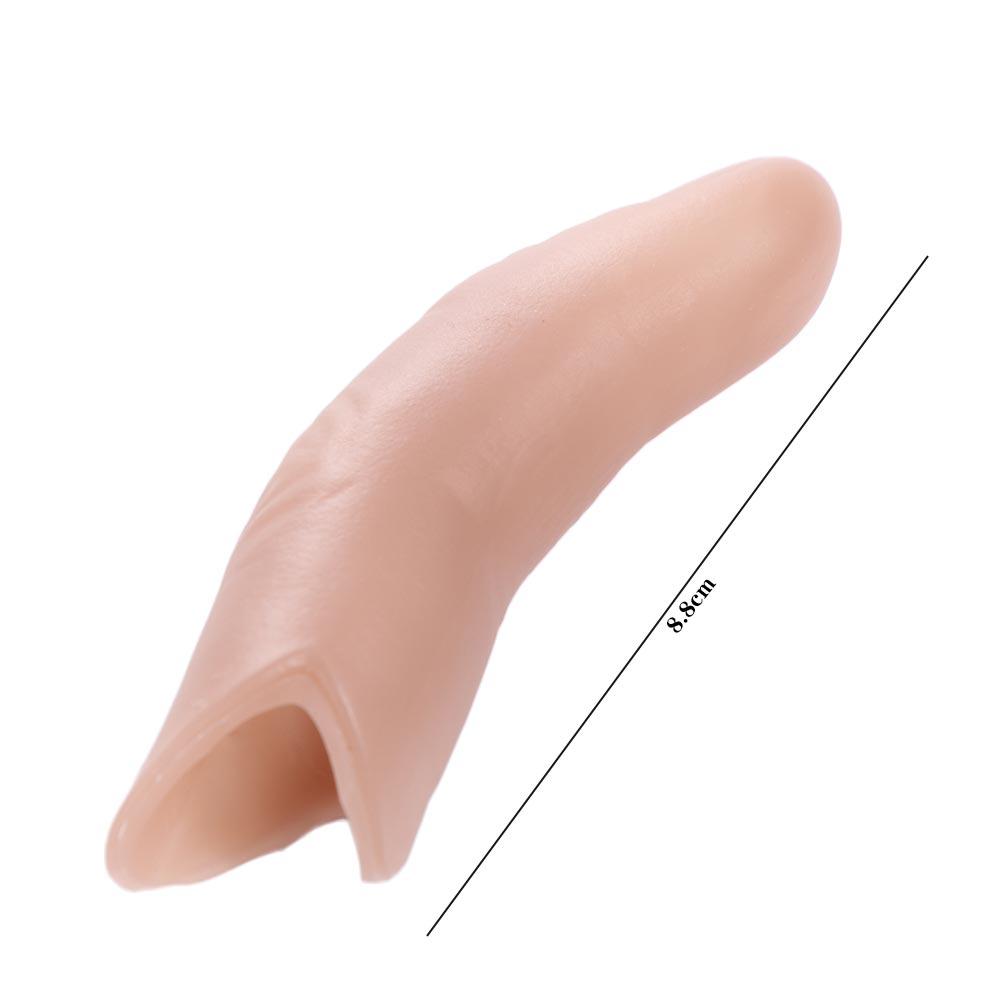 Mentalism Sixth Middle Finger Gimmick Props Finger Magic Props Magic Fake Finger Street Stage