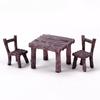 Micro Landscape Ornament Mini Chair Miniature Dollhouse Accessories Dollhouse Furniture Accessories Micro Landscape Decor