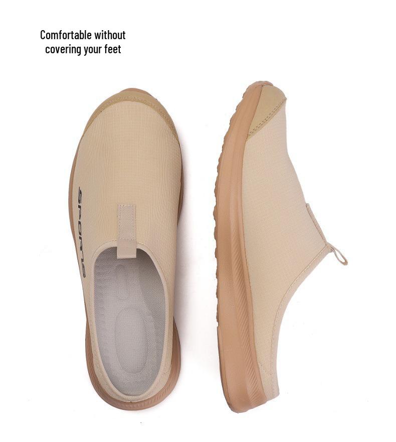 2024 Stilvolle Slipper-Halbsneaker: Atmungsaktive, vielseitige, lässige Freizeitschuhe