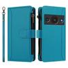 Card Wallet Phone Cover For ZTE Optus X Pro 2 X Value S2 Lite S2R S2E Z80 Ultra A504ZT Leather Case Wrist Strap Crossbody Shell