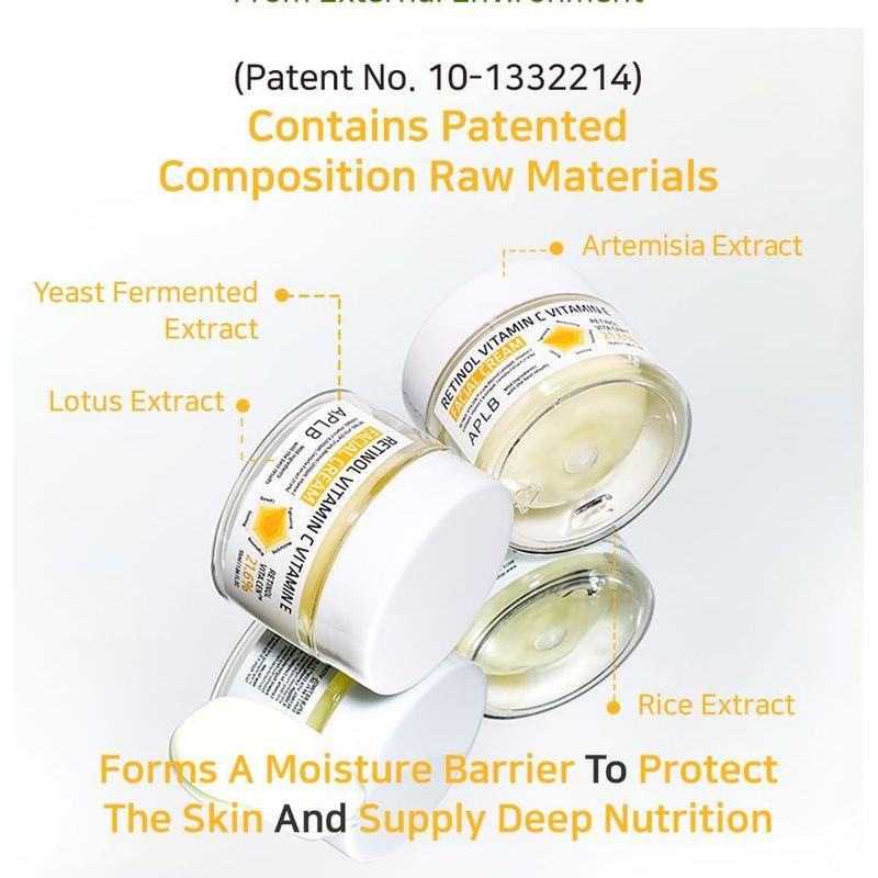 APLB - Retinol Vitamin C Vitamin E Facial Cream Set