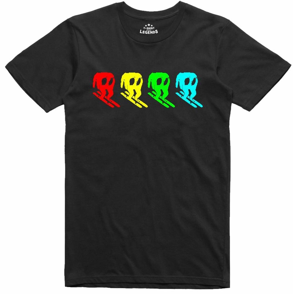 

Horace Goes Skiing 8 Bit Officially Licensed Spectrum 48k C64 Retro T Shirt M