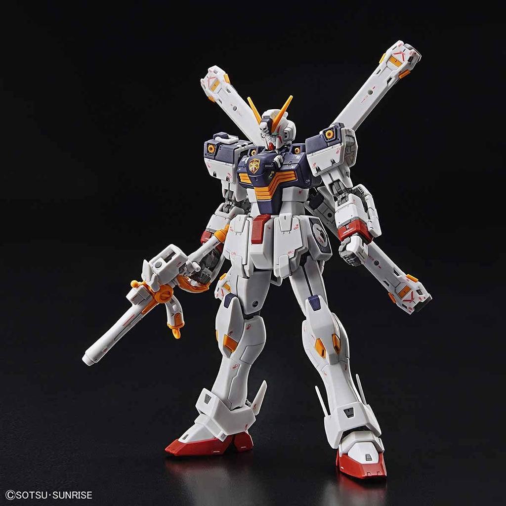 BANDAI SPIRITS RG Mobile Suit Crossbone Gundam Crossbone Gundam X1 1/144 Scale Pre-Colored Plastic Model