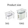 XIAOGUI 5KG/10KG Rice Dispenser Kitchen Organizer And Storage Container Home Box Cereal Jar Botes Cocina Almacenaje Alimentos
