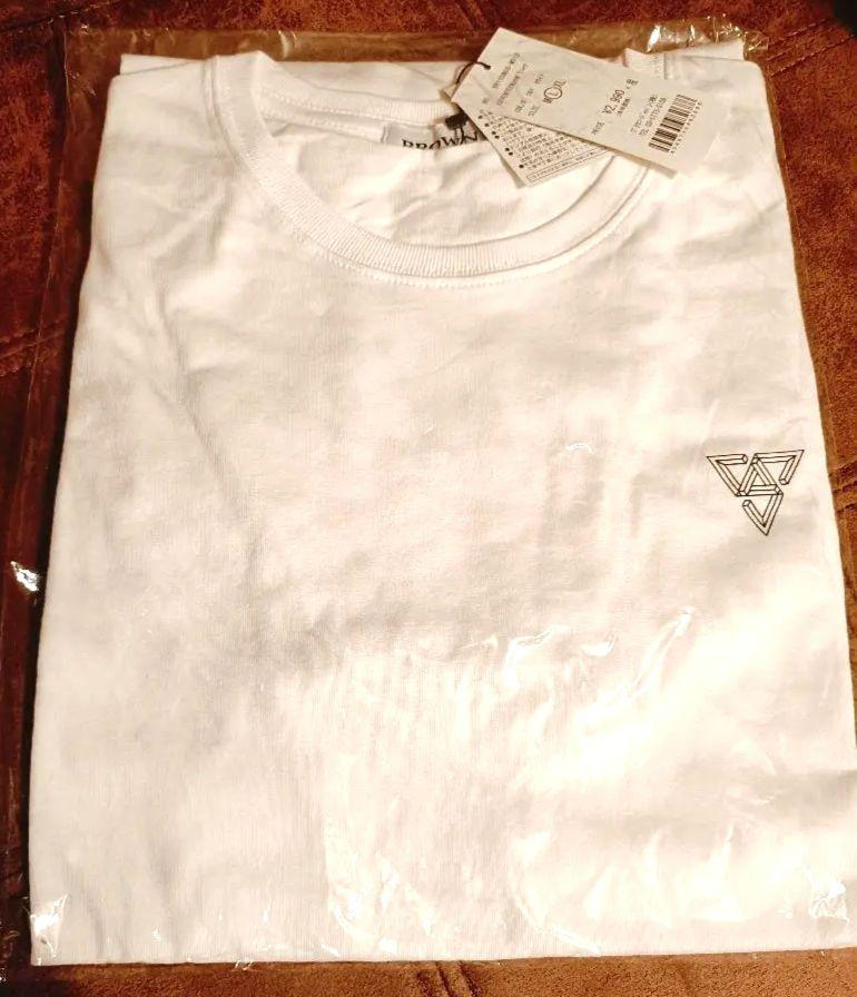 

[USED] SEVENTEEN x WEGOWE MAKE YOU release commemorative collaboration T-shirt L white