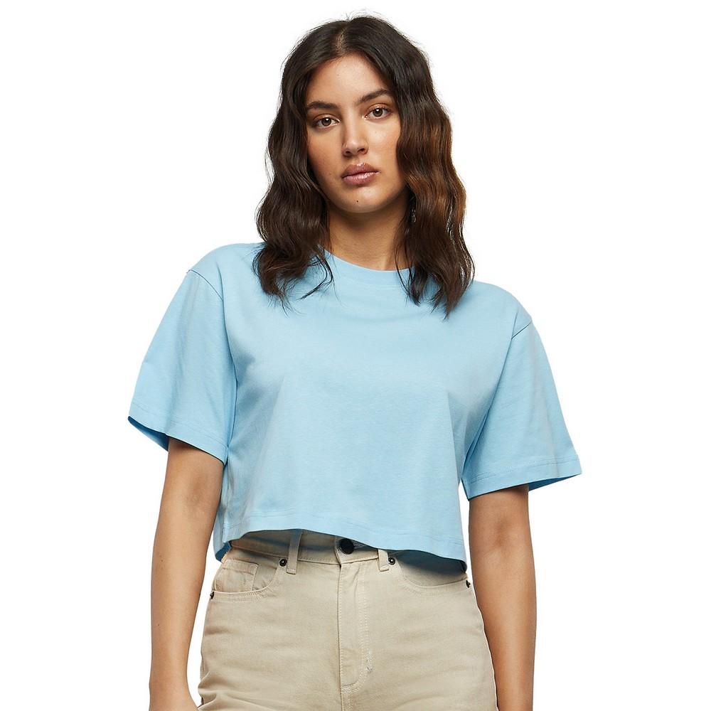 Build Your Brand Oversized kortermet topp for kvinner/damer
