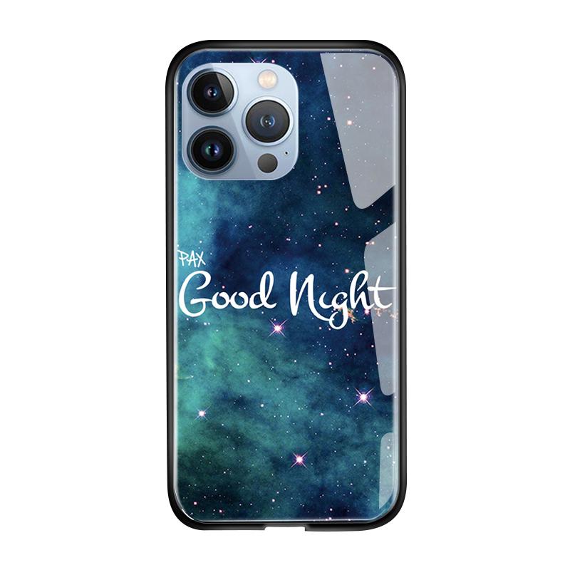 Tempered Glass Phone Case For iPhone 11 12 13 14 15 16 17 Redmi 10 12 14C Note10 Note14 Xiaomi 11Lite PocoC75 Soft Edge Shockproof Smooth Shell