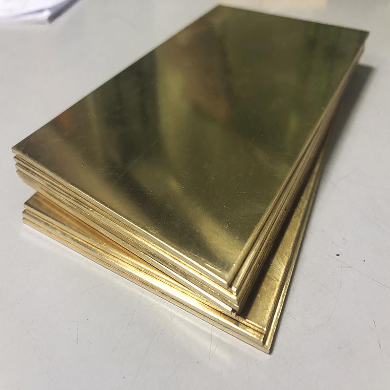 H62 Brass Plate, Sheet, Foil, Block, Thin Sheet, Copper Sheet 0.5- Custom Laser Processing